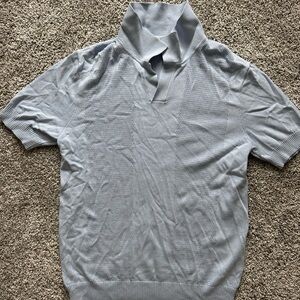 Classic Sky Blue Polo Shirt for Men